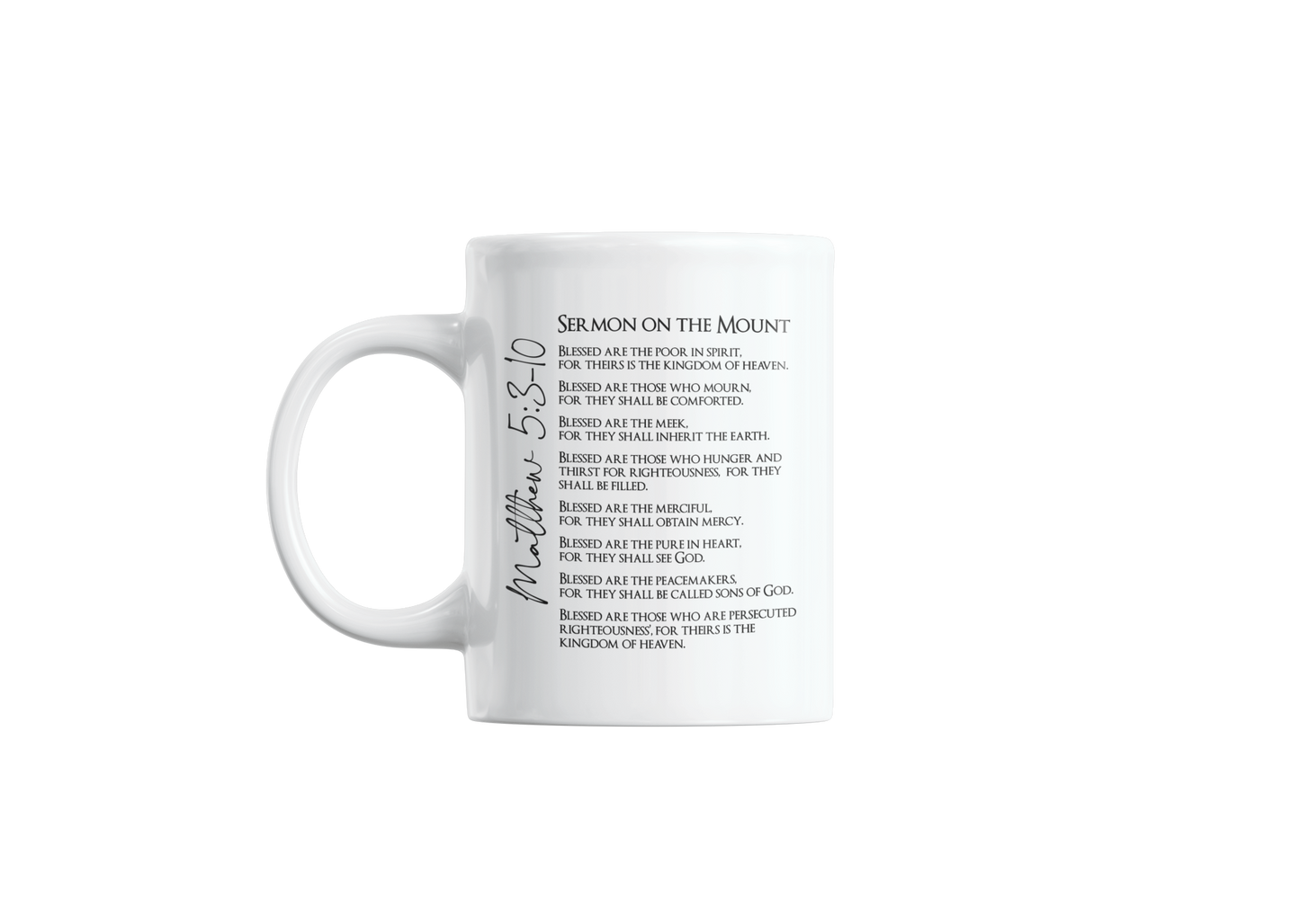 Sermon On The Mount Matthew 5:3-10