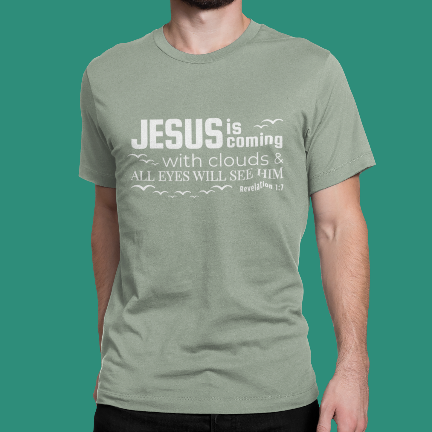 Jesus Is Coming With Clouds And All Eyes Will See Him Revelation 1:7
