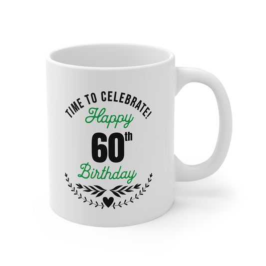 Happy 60th Birthday Mug