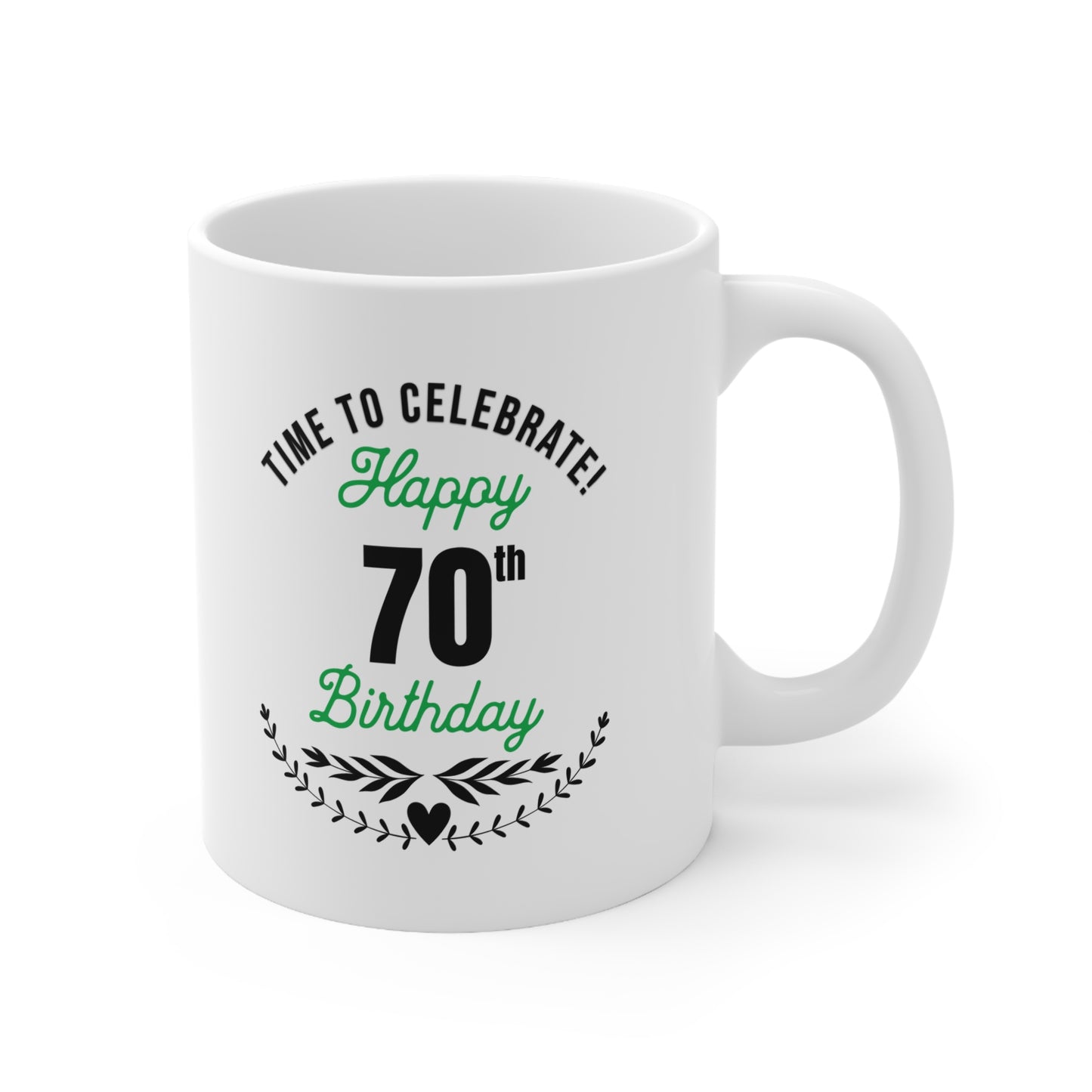 Happy 70th Birthday Mug