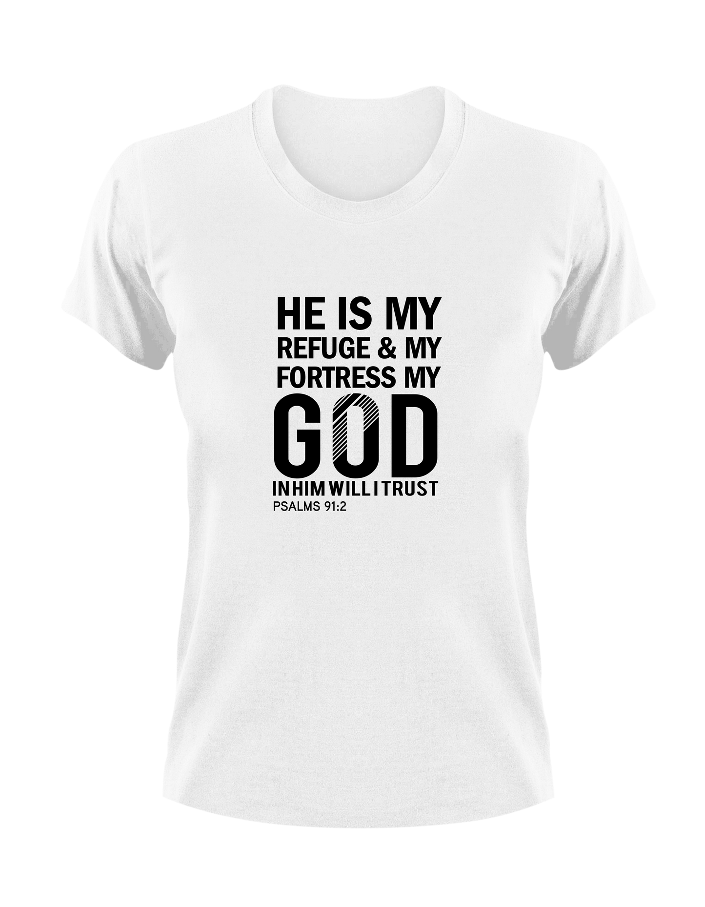 He Is My Refuge & My Fortress, My God In Him I Will Trust Psalm 91:2