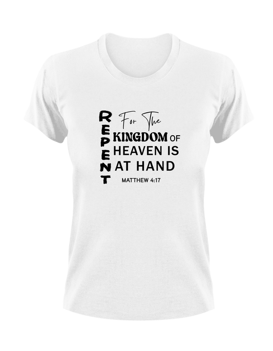 Repent For The Kingdom of Heaven Is At Hand Matthew 4:17