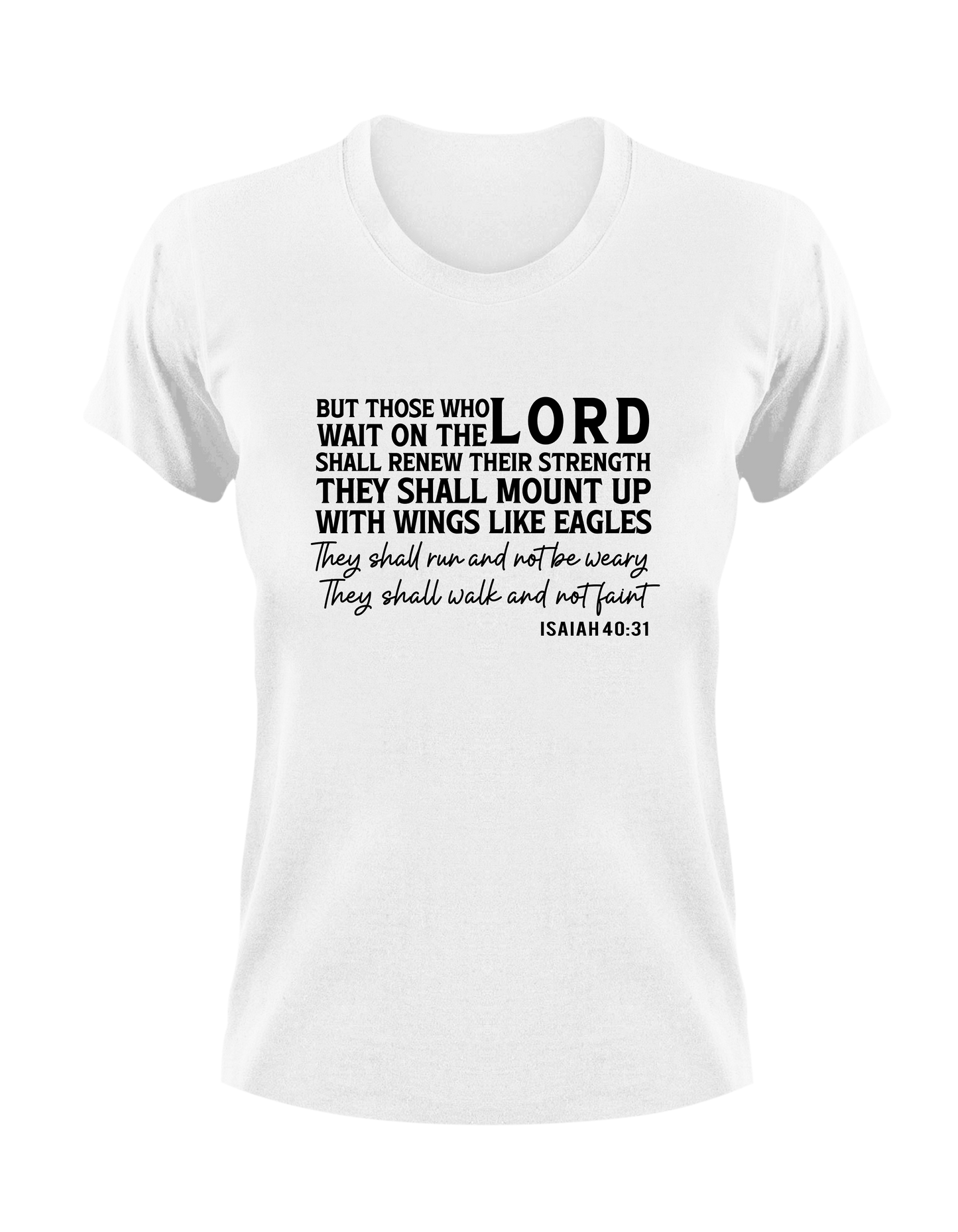 Those Who Wait On The Lord Shall Renew Their Strength Isaiah 40:31