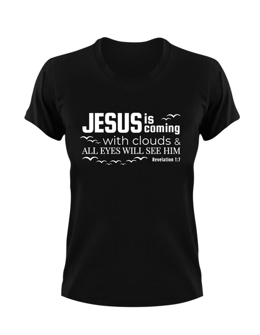 Jesus Is Coming In The Clouds And All Eyes Will See Him Revelation 1:7