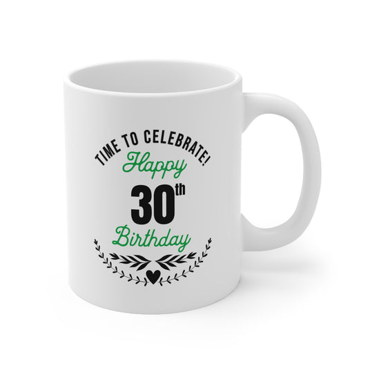 Happy 30th Birthday Mug