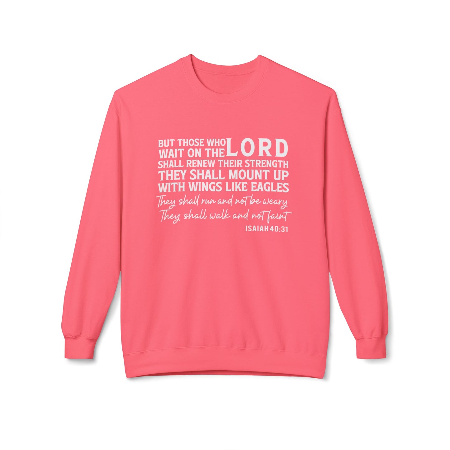 Those Who Wait on The Lord Shall Renew Their Strength Isaiah 40:31