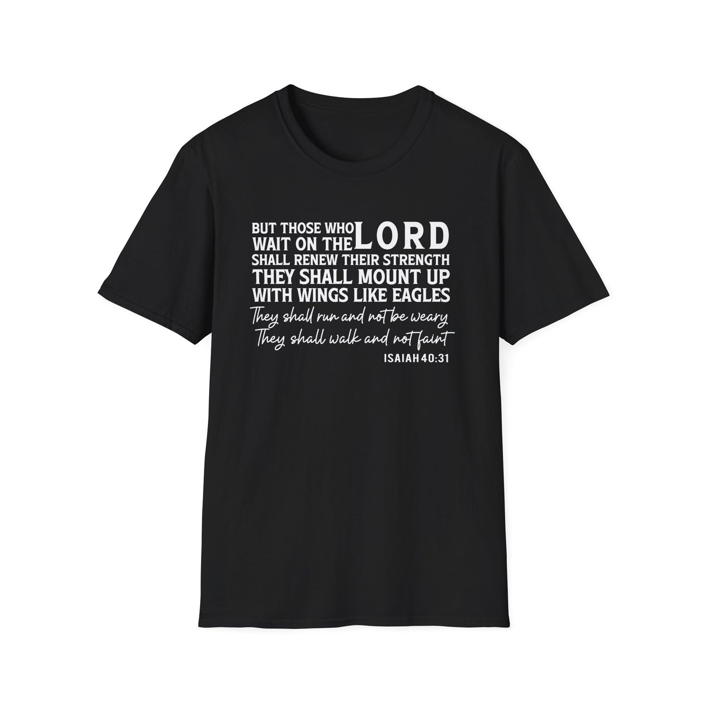 Those Who Wait On The Lord Shall Renew Their Strength Isaiah 40:31