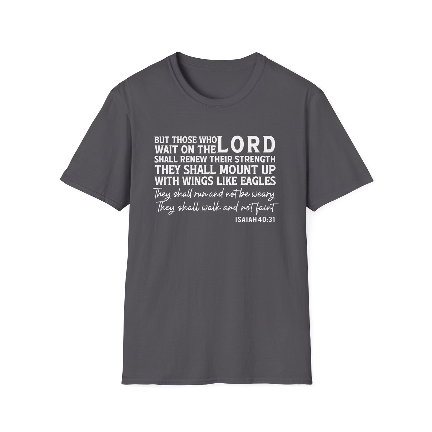 Those Who Wait On The Lord Shall Renew Their Strength Isaiah 40:31