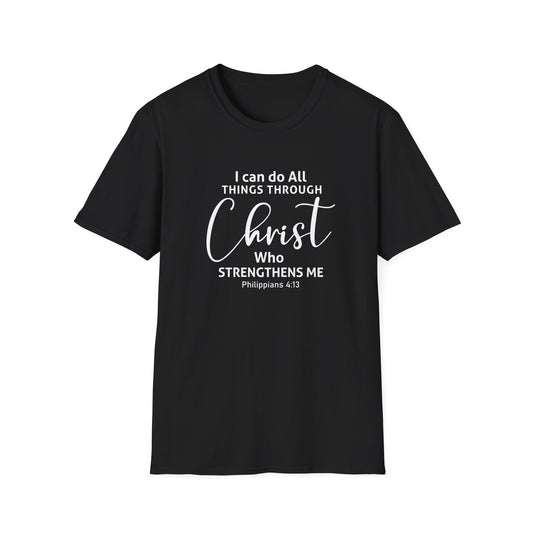 I Can Do All Things Through Christ Who Strengthens Me Philippians 4:13