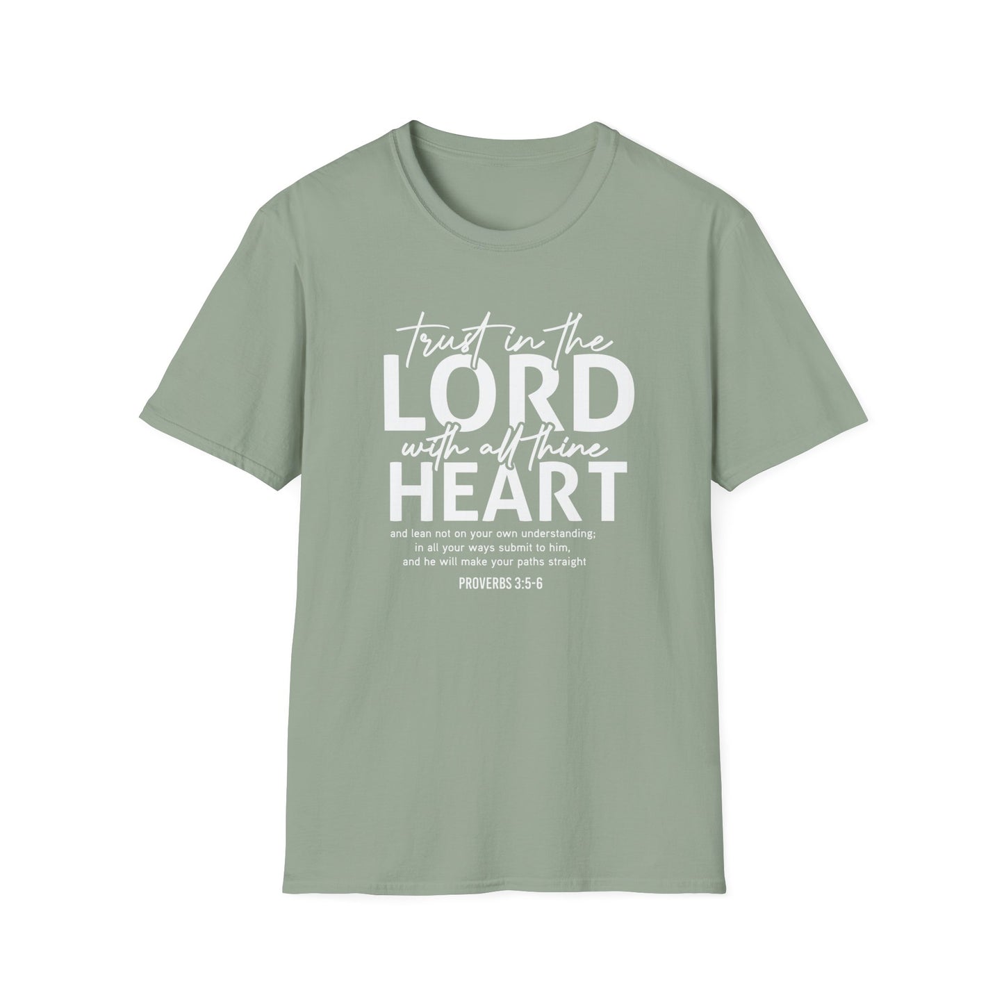 Trust In The Lord With All Your Heart Proverbs 3:5-6