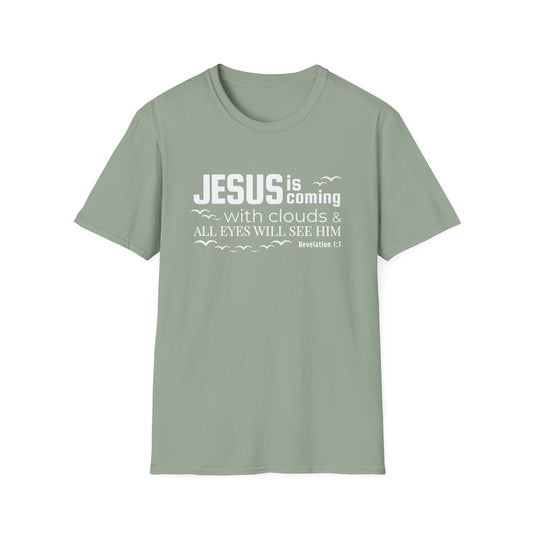 Jesus Is Coming With Clouds And All Eyes Will See Him Revelation 1:7