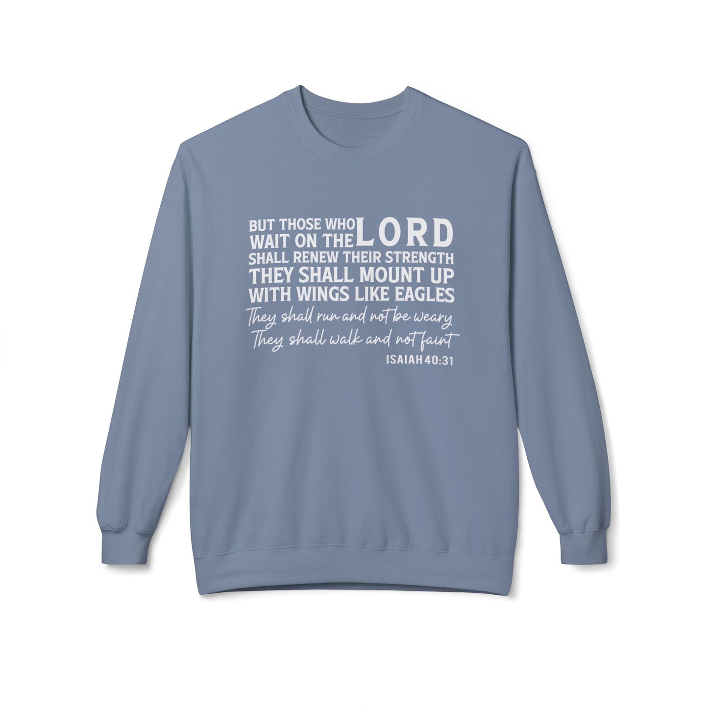 Those Who Wait on The Lord Shall Renew Their Strength Isaiah 40:31