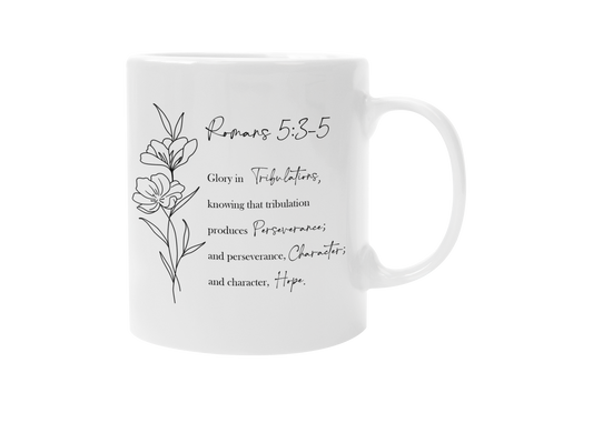 Tribulations, Perseverance, Character, Hope Romans 5:3-5