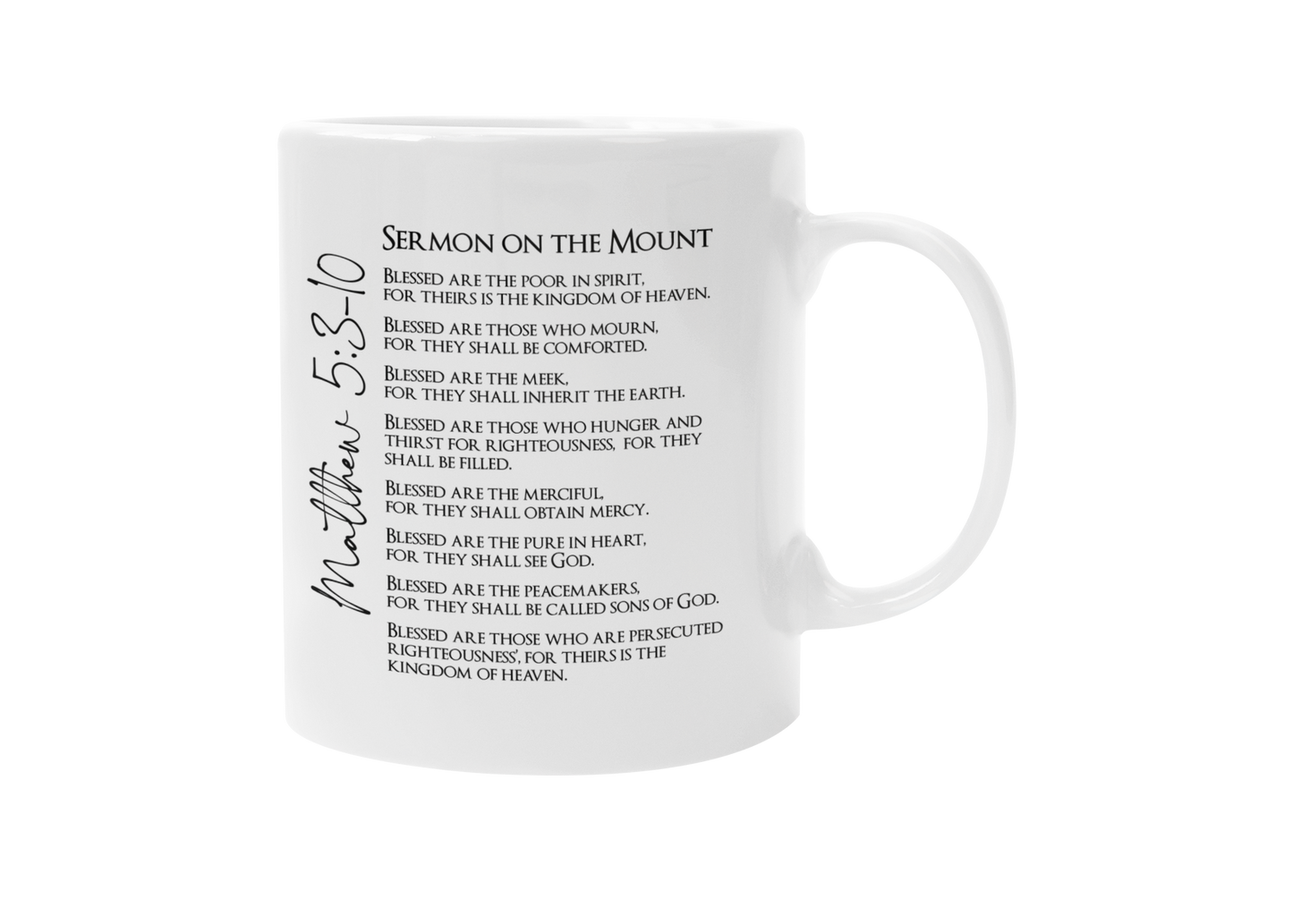 Sermon On The Mount Matthew 5:3-10
